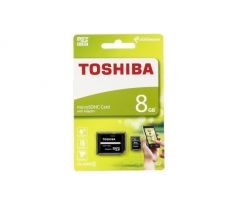 Toshiba MicroSD Card 8GB + adapter SD