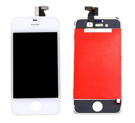 Biely LCD displej s digitizérom pre iPhone 4