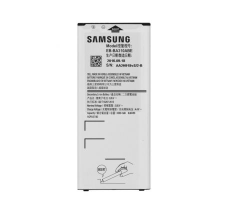 Batéria Samsung Galaxy A3 (2016) EB-BA310ABE 2300mAh bulk