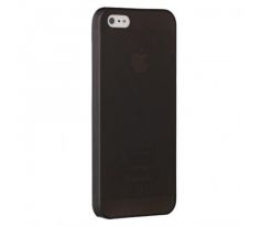 Matný ultratenký kryt iPhone 5/5S/SE čierny