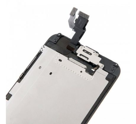 Čierny LCD displej iPhone 6S s prednou kamerou + proximity senzor OEM (bez home button)