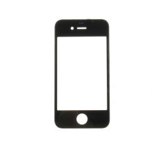 Čierne predné sklo iPhone 4S