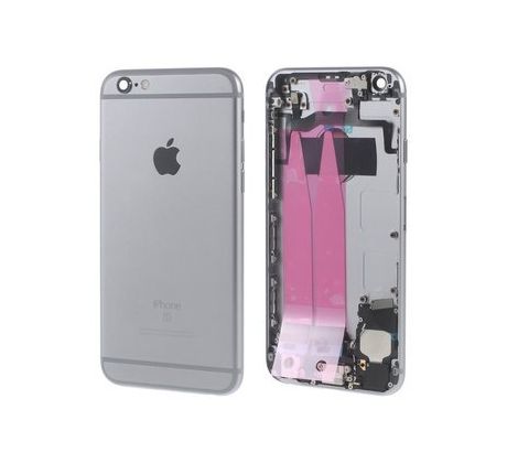 Zadný kryt iPhone 6S space gray s predinštalovanými dielmi