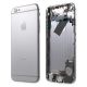 Zadný kryt iPhone 6 Plus šedý/ space grey s predinštalovanými dielmi