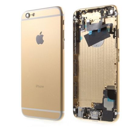 Zadný kryt iPhone 6 Plus zlatý/ champagne gold s predinštalovanými dielmi