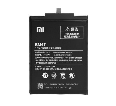 Xiaomi Redmi 3/ 3S/ 4X - batéria 4000mAh Li-Ion (BM47)