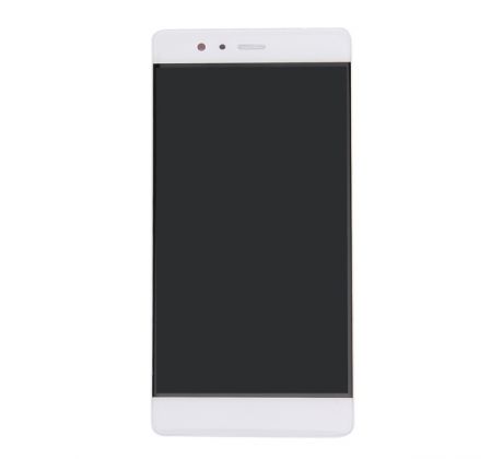 LCD displej + dotyková plocha pre Huawei P9 s rámom, White (EVA-L09)