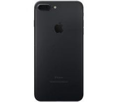 Zadný kryt iPhone 7 Plus čierny/ Matte Black s malými inštalovanými dielmi
