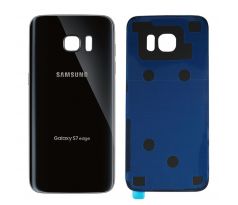 Samsung Galaxy S7 Edge - Zadný kryt - čierny (náhradný diel)
