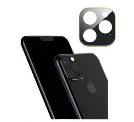 Camera Lens Protector (čierne) - Ochranné sklo na zadnú kameru pre Apple iPhone 11 Pro Max