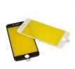 Oleofóbne náhradné biele predné sklo s rámom na iPhone 6S