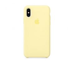iPhone Xs Silicone Case - Mellow Yellow 