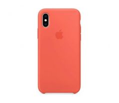 iPhone Xs Silicone Case - Nectarine