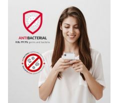 Forcell AntiBacterial kryt pre iPhone 12 mini transparentný
