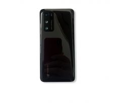 Huawei P40 - zadný kryt - black - čierny - so sklíčkom zadnej kamery (náhradný diel)
