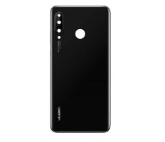 Huawei P30 lite - Zadný kryt - čierny - so sklíčkom zadnej kamery (náhradný diel)
