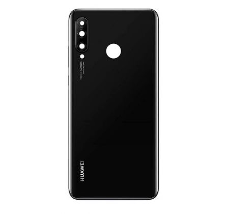 Huawei P30 lite - Zadný kryt - čierny - so sklíčkom zadnej kamery (náhradný diel)