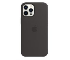 iPhone 12 Pro Max Silicone Case - Black