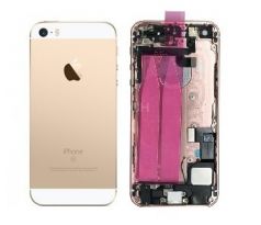 iPhone SE - Zadný kryt - champagne gold / zlatá s malými dielmi