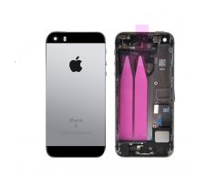 iPhone SE - Zadný kryt - space grey / šedá s malými dielmi