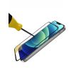 Ochranné temperované sklo s čiernymi okrajmi pre Apple iPhone 12 mini