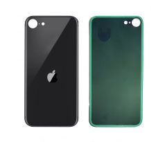 Apple iPhone SE 2020 - Zadné sklo housingu - čierne