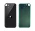 Apple iPhone SE 2020/SE 2022 - Zadné sklo housingu - čierne