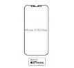 Hydrogel - matná ochranná fólia - iPhone 12 Pro Max - typ výrezu 3