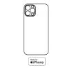 Hydrogel - zadná ochranná fólia - iPhone 12 Pro Max - typ výrezu 2