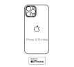 Hydrogel - zadná ochranná fólia - iPhone 12 Pro Max - typ výrezu 4