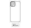 Hydrogel - zadná ochranná fólia - iPhone 12 - typ výrezu 3