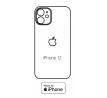 Hydrogel - zadná ochranná fólia - iPhone 12 - typ výrezu 5