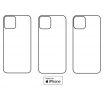 3PACK - Hydrogel - 3x zadná ochranná fólia - iPhone 12 mini