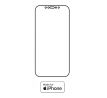 Hydrogel - matná ochranná fólia - iPhone 12 mini - typ výrezu 3