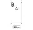 Hydrogel - zadná ochranná fólia - iPhone X/XS - typ výrezu 2