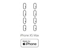 Hydrogel - ochranná fólia zadnej kamery - iPhone XS Max - 8ks v balení 