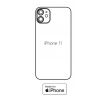 Hydrogel - zadná ochranná fólia - iPhone 11 - typ výrezu 4