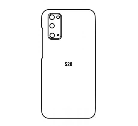Hydrogel - zadná ochranná fólia - Samsung Galaxy S20