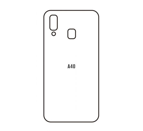 Hydrogel - zadná ochranná fólia - Samsung Galaxy A40