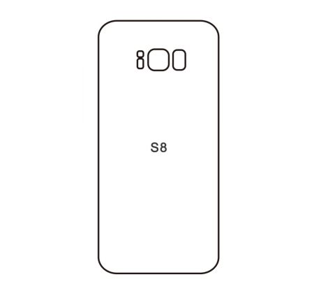 Hydrogel - zadná ochranná fólia - Samsung Galaxy S8