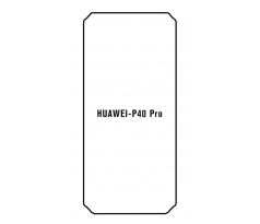 Hydrogel - ochranná fólia - Huawei P40 Pro typ výrezu 1
