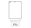Hydrogel - zadná ochranná fólia - Apple iPad 9.7 2017 typ výrezu 1