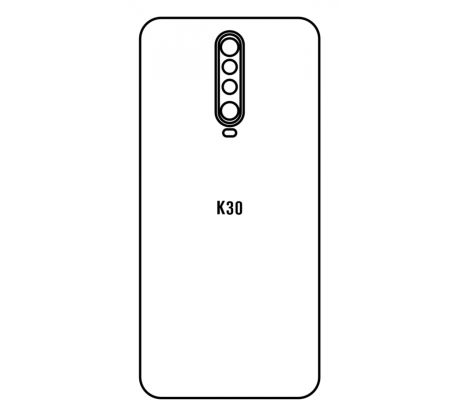 Hydrogel - zadná ochranná fólia - Xiaomi Redmi K30 5G