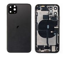 Apple iPhone 11 Pro - Zadný Housing (Space Grey) s predinštalovanými dielmi