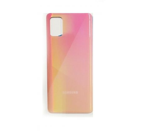Samsung Galaxy A51 - Zadný kryt - oranžový (náhradný diel)