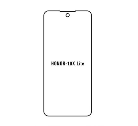 Hydrogel - ochranná fólia - Huawei Honor 10X Lite