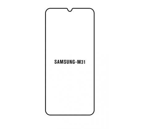 Hydrogel - matná ochranná fólia - Samsung Galaxy M31