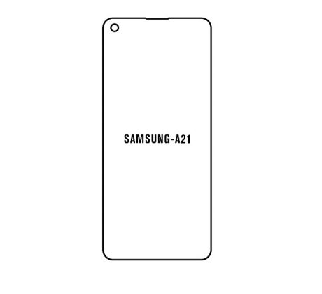 Hydrogel - matná ochranná fólia - Samsung Galaxy A21 