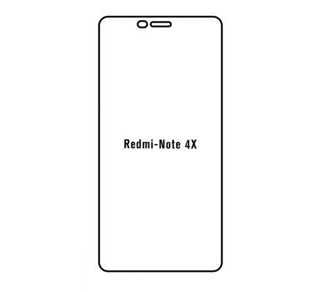 Hydrogel - matná ochranná fólia - Xiaomi Redmi Note 4/4X 