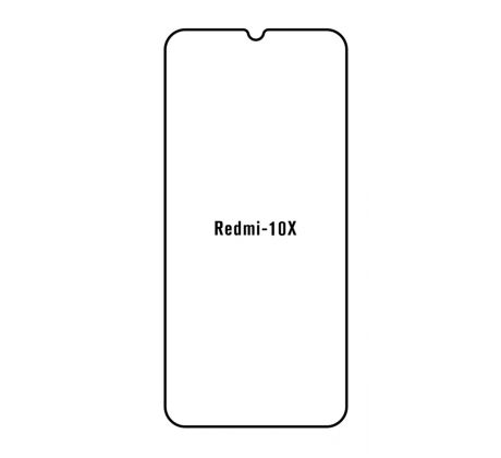 Hydrogel - matná ochranná fólia - Xiaomi Redmi 10X 5G 